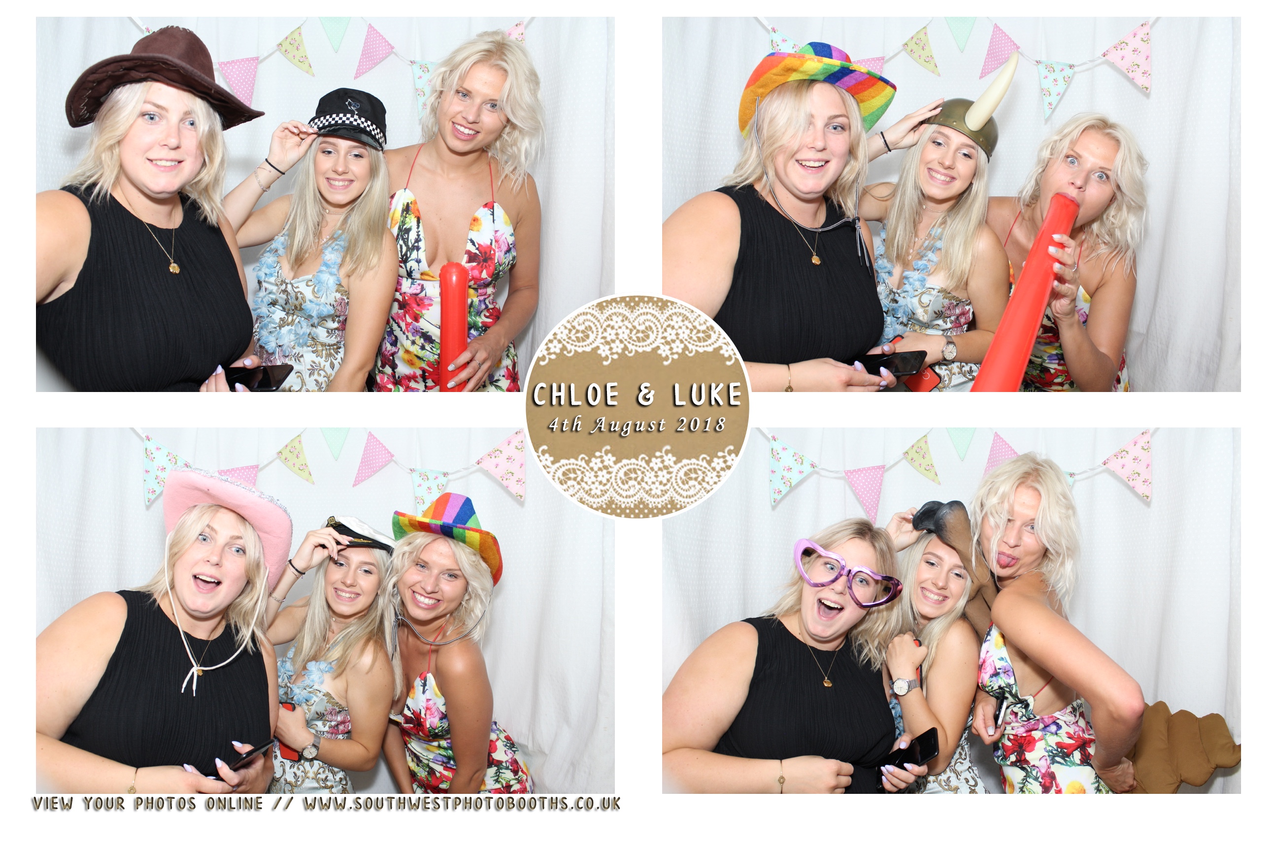 Chloe and Luke | View more photos from the event at gallery.southwestphotobooths.co.uk/u/SWPB/Chloe-and-Luke
